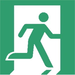 Tanda Jalur Evakuasi